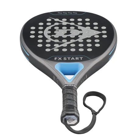 Ракетка для падела Dunlop FX Start, 10370737, для начинающих, гибрид, графит, черно-синий за 13&nbsp;175 ₽ купить в Череповеце