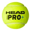 Мяч для падела HEAD Padel Pro+, 540203, уп.3 шт, FIP Approved, войлок,нат.резина,желтый за 933.30 ₽ купить в Череповеце
