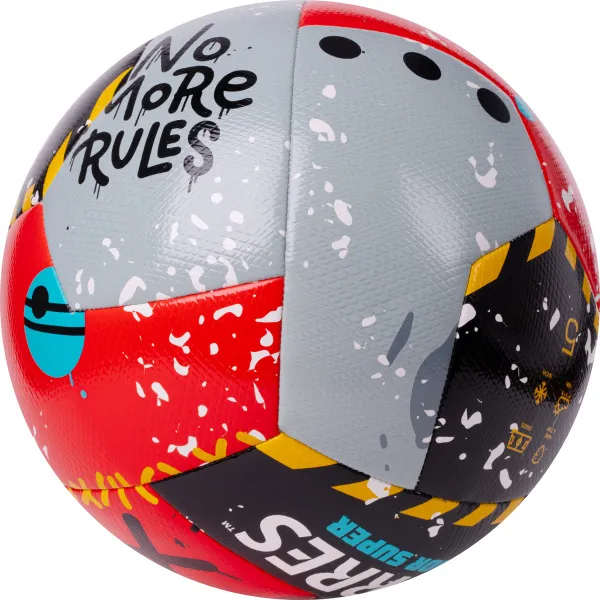Мяч футб. TORRES Junior-5 Super, F323305, р.5, ПУ,4сл,12 п,гибрид.сш,крас-чёрн-сер за 2&nbsp;272.90 ₽ в Череповеце